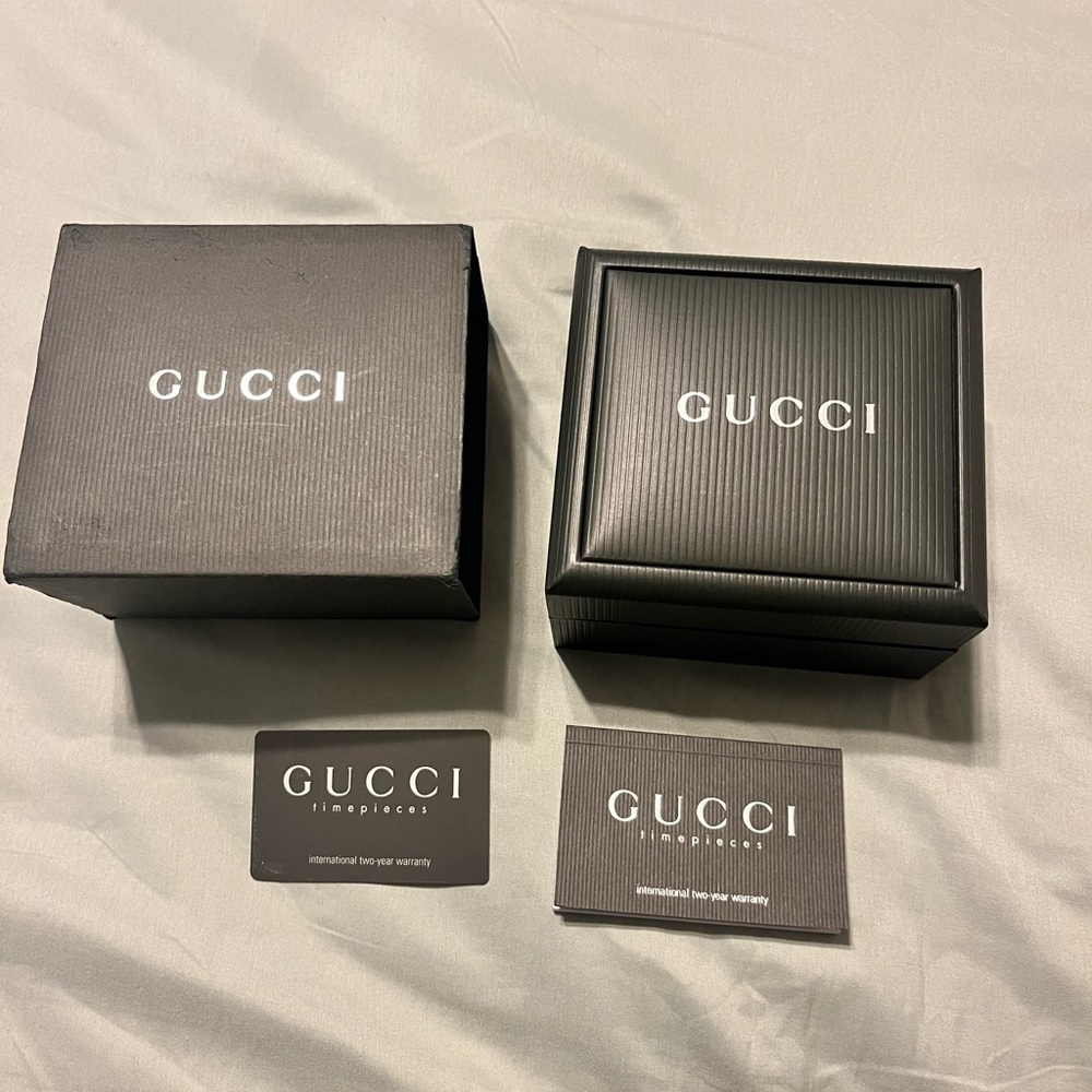 Authentic Gucci 3900l Square Face Watch Stainless… - image 8